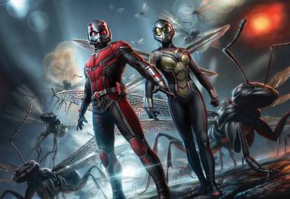Poster Ant Man And The Wasp Series 5 Large Poster sl1424 (Matte Paper, Multicolor) Fine Art Print