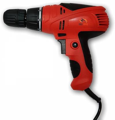 Tools Centre Screwdriver Cum Drill Machine with Impact Driver for 90 Degree Angle L-Adapter Key Attachment 1/4" Pistol Grip Drill
