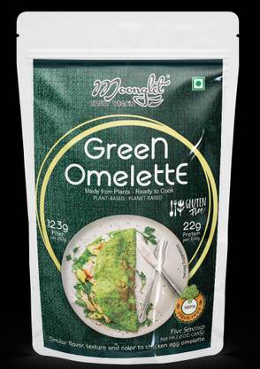 moonglet Green Omelette (Zero Egg Green Omelette) | Pack of2, 200g Each, 400 g