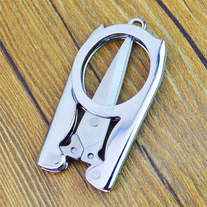 Xydrozen ® Portable Travel Scissors Cutter Paper String Craft Shred Scissors Kits Scissors
