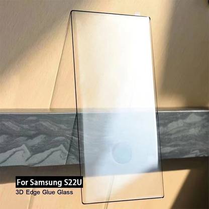 nzon Tempered Glass Guard for Samsung Galaxy S22 Ultra Tempered Glass Screen Protector Compatible Fingerprint Hole for Unlock,9H Hardness, 5G (6.8") Screen Protector