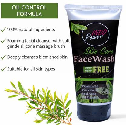 INDO POWER BDU8 -SKIN CARE FACE WASH