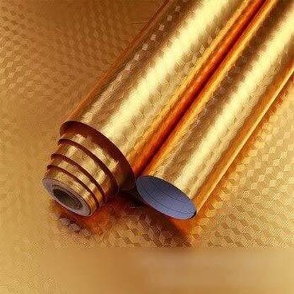 Aluminium Self Adhesive Gold Foil Paper Kitchen Stickers Wall Oil Water Proof Platform Sticker Roll Cover Gas Stove Sheets Wallpaper Waterproof Wallpapers Top Heat Resistant /Kitchen Wall Stickers Wall Stove Gold Foil Oil-Proof Rust Resistant Self Adhesive waterproof /Waterproof Kitchen Oil-Proof Sticker foil Kitchen Stove Cabinet Stickers self-Adhesive Wallpapers Shrinkwrap
