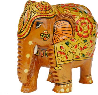 LAVANSHI Elephant Decorative Showpiece  -  10.16 cm