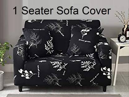 lukzer Polyester Floral 1 Seater Sofa Cover