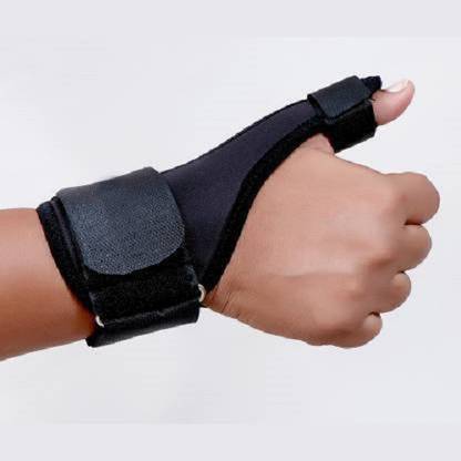 acujex THUMB SPICA SPLINT Thumb Support angutha support black Finger Support