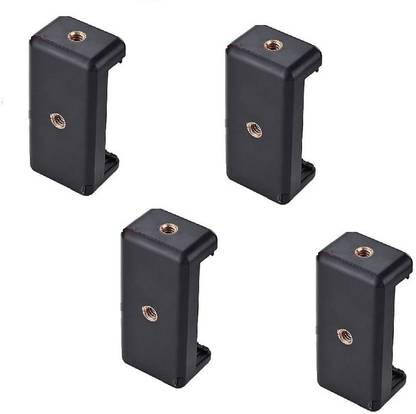 Freya PACK OF 4 Adjustable 1/4" Screw Hole for Selfie STICK MOBILE HOLDER Tripod Bracket
