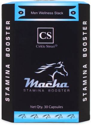Cirkle street Macha Men Immunity and Overall Health Booster Capsules - Pack of 30