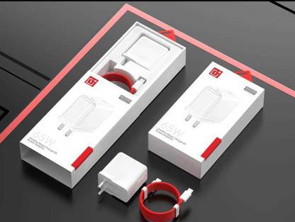 OnePlus 6 A Wall Charger for Mobile with Detachable Cable