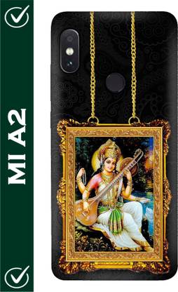 FULLYIDEA Back Cover for Mi A2, Mi A2, Saraswati Mata, Mahamaya, Goddess