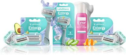 LetsShave Evior 6 Body Hair Removal Razor for Women