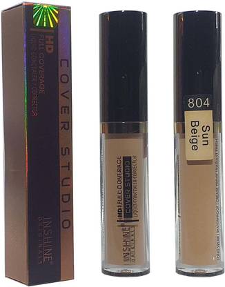 INSHINE ORIGINALS Cover Studio HD Full Cover Liquid Concealer and Corrector Sun Beige Concealer