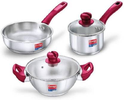 Prestige Induction Bottom Cookware Set