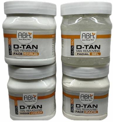 ABH D-TAN Facial Kit Complete Tan Removal Kit