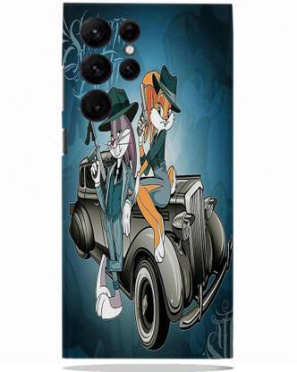 Mclaxa Looney Tunes Mobile Back Skin, Looney Tunes, Samsung S22 Ultra Mobile Skin