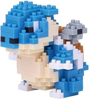 Nanoblock Pokemon Suicune (Box of 12), Pokemon Series Model Building Kit