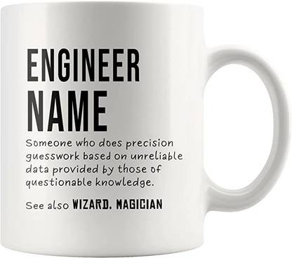 SNV Engineer Definition Engineering Student Teacher New Passer Mecha15910 Ceramic Coffee Mug