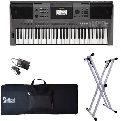 YAMAHA PSR I500 61 Keys Combo Package PSR I500 Digital Portable Keyboard