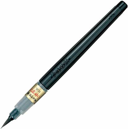 PENTEL Fude Brush Pen Medium Tip For Modern & Decorative Writing Calligraphy