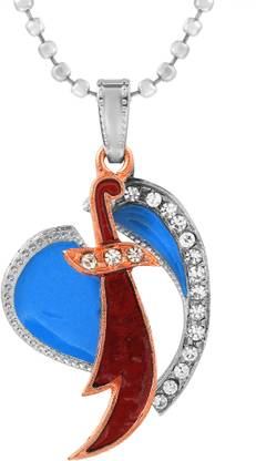 Dzinetrendz Rhodium Cubic Zirconia Brass