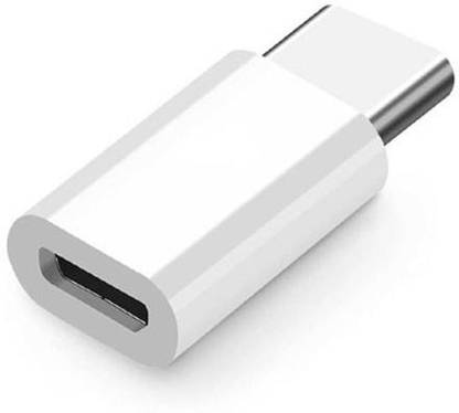SSP White Micro USB To Type-C Convertor, Type -C Adapter Phone Converter