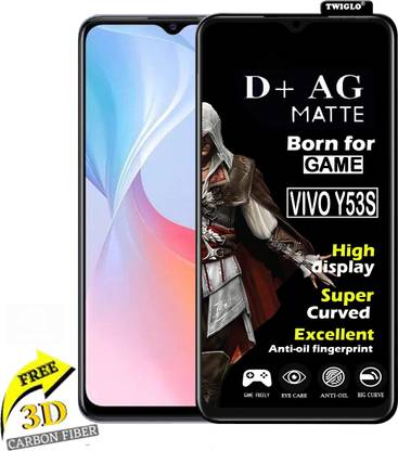TWIGLO Edge To Edge Tempered Glass for VIVO Y53S