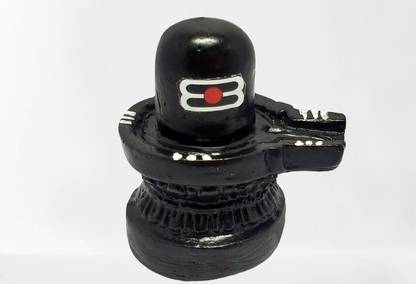 vikas sales Mahadev Pind (Small Shiva Linga)/God Shiv/Shankar Murti/mahadev Decorative Showpiece  -  6.5 cm