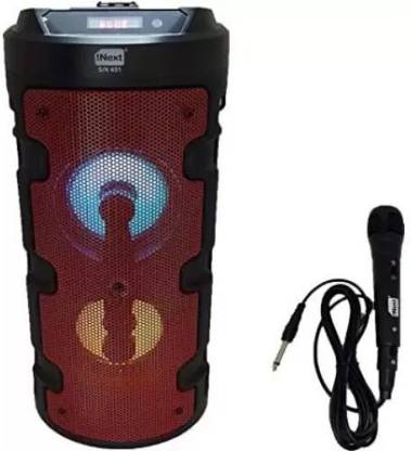 GUGGU LJY_708X_ZQS 4210 Karaoke Speaker With Mic Super Bass Bluetooth Wireless Speaker 15 W Bluetooth Tower Speaker