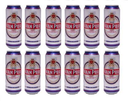 Van Pur Non Alcoholic Premium Quality Beer Can