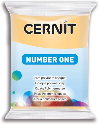Cernit Polymer Clay - Number One Series - 56 Grams - Cupcake - COA Belgium Art Clay