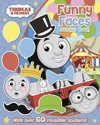 Thomas The Tank Engine Funny Faces Sticker Book