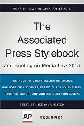 The Associated Press Stylebook 2015