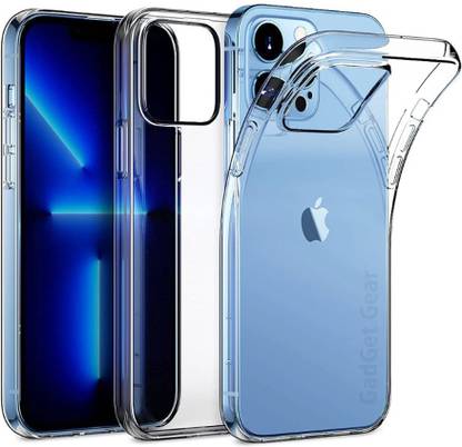 Gadget Gear Back Cover for Apple iPhone 13 Pro Transparent Clear Case