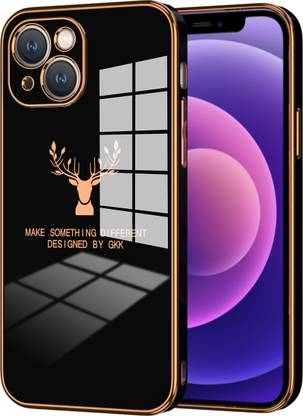 Mobikit Back Cover for 'Apple iPhone 13' Deer Pattern Soft TPU + Gloss Finish Design|Shockproof Case