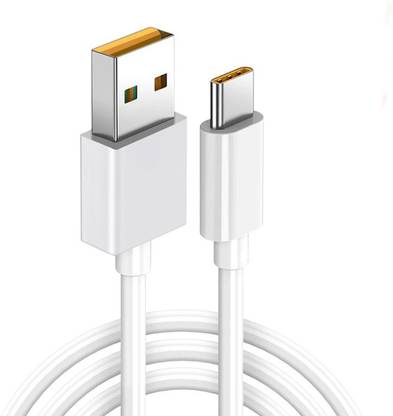 Accessories At Cost USB Type C Cable 65 A 1 m 6.5A / 65W Super Vooc Charge, Data Sync Fast Charging Type-C Cable