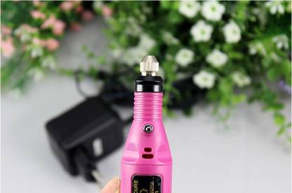 kts12 Mini Electric Nail Drill Art Manicure Variable Speed Rotary Detail Carver Rotary Bit