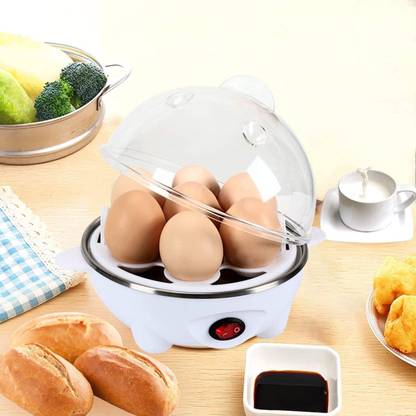 Melight Automatic Off 7 egg for Steaming Cooking, Boiling, Electronic Egg Boiler machine Egg Cooker