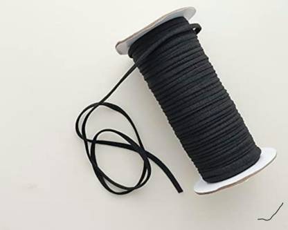 Kayson Knitted Black Elastic
