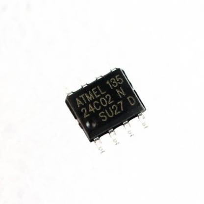 AEAAICO 24C02 2K bit Serial I2C Bus EEPROM IC DIP-8 Package Electronic Components Electronic Hobby Kit