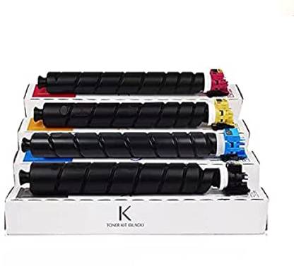FINEJET TK 8349 Toner Cartridge Compitable with kyocera TASKalfa 2552CI,2553CI( c,m,y,k) Black + Tri Color Combo Pack Ink Cartridge