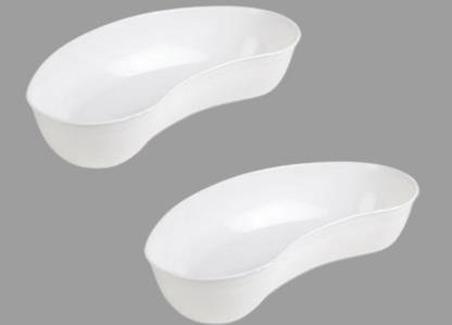 OTICA PLASTIC Kidney Tray 10" (PACK OF 2) Reusable Kidney Dish Reusable Kidney Dish