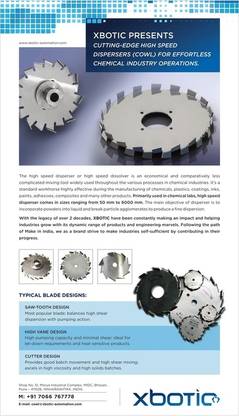 Xbotic Disperser cowl blade Mixer Blender Blade