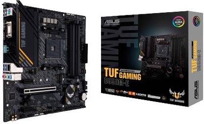 ASUS TUF-GAMING-B550M-E AM4Socket Micro-ATX AMD B550 Chipset DDR4 Motherboard for Desktop