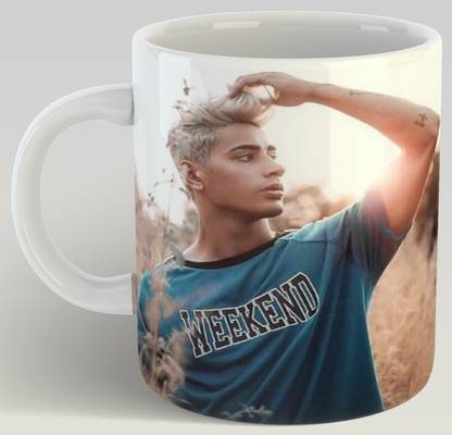 JUNKY MUG Dashing Look Danish Zehen Printed Coffee/Tea Cup-212 Ceramic Coffee Mug