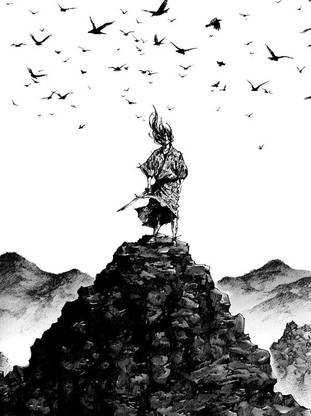 Miyamoto Musashi Vagabond Matte Finish Poster Paper Print