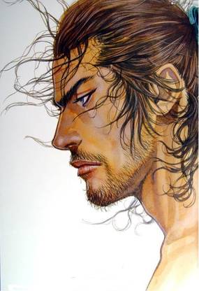 Miyamoto Musashi Vagabond Matte Finish Poster Paper Print