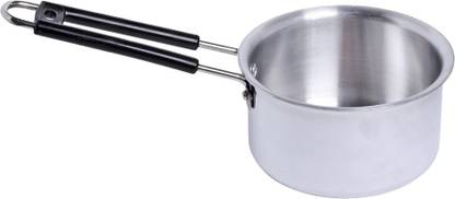 Navghar heavy quality aluminium tea Pan/Induction Sauce pan/Tea pan/milk pan Sauce Pan 17.1 cm diameter 2.1 L capacity