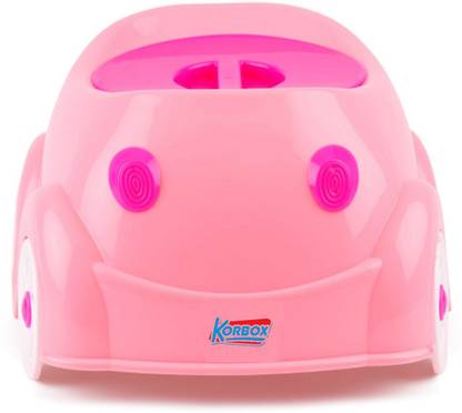 KORBOX Car Shape Baby Potty seat for Boys Girls Kids Style Potty Toilet Trainer Seat Potty Box