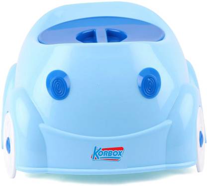 KORBOX Car Shape Baby Potty seat for Boys Girls Kids Style Potty Toilet Trainer Seat Potty Box