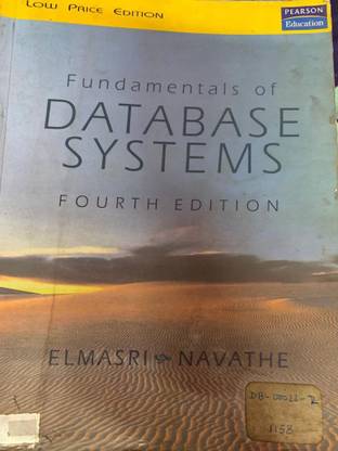 Fundamentals Of Database Systems